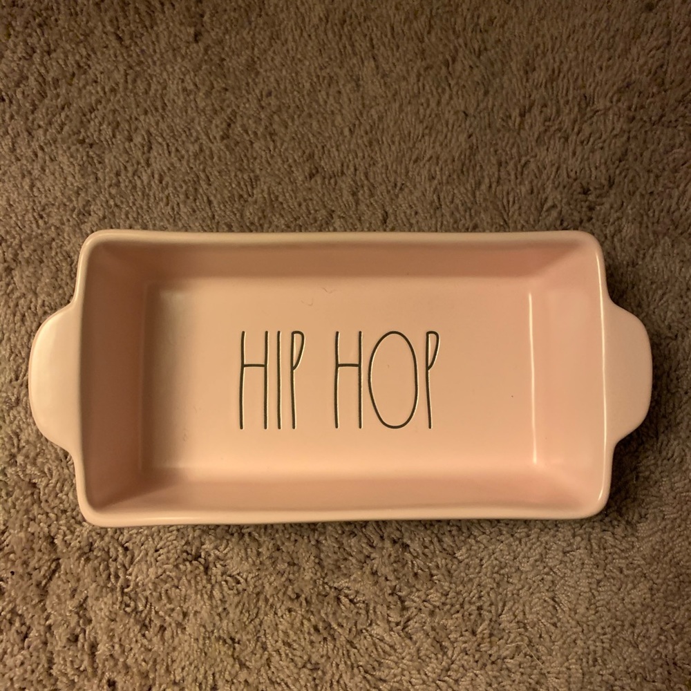 NWT🔖 Rae Dunn, Pink “Hip Hop” Loaf Pan